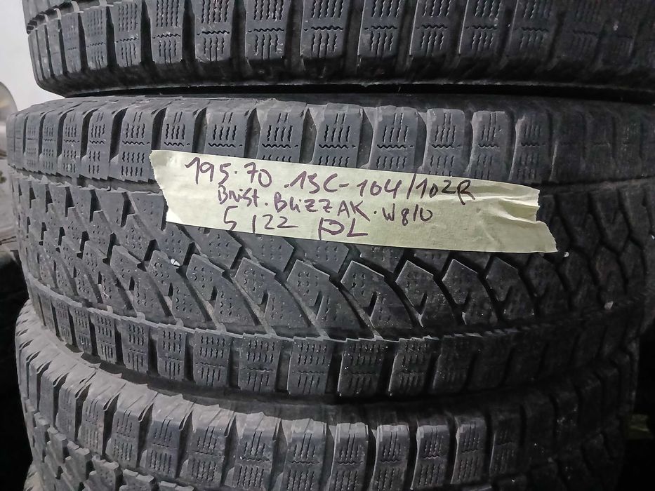 2 Pneus 195/70R15 C Bridgestone