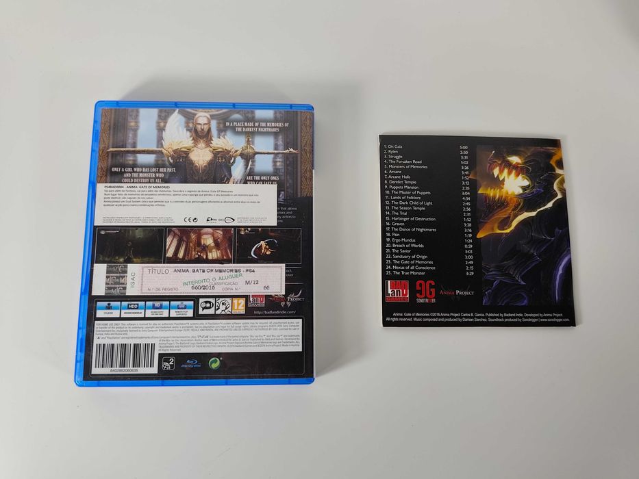 Anima Gate of Memories PS4 + Soundtrack
