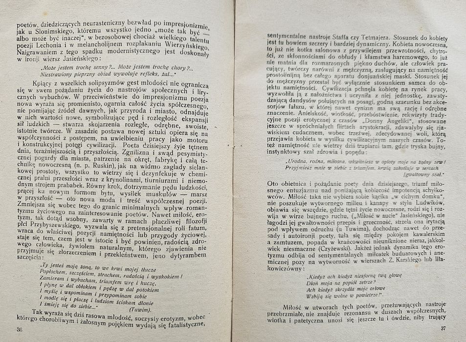 Syty Paraklet * S. Baczyński * Czartak * 1924