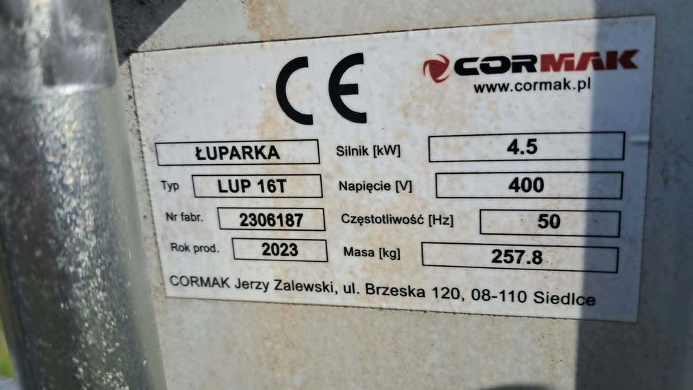 ŁUPARKA do drewna 16 ton