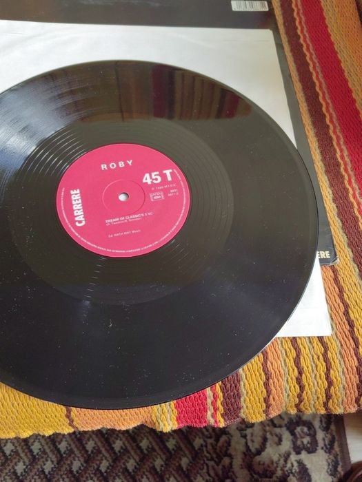 Roby-Side By Side, 12"Maxi singiel winylowy Italo disco