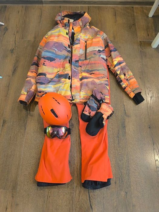 Шолом для сноуборду/лижі,окуляри