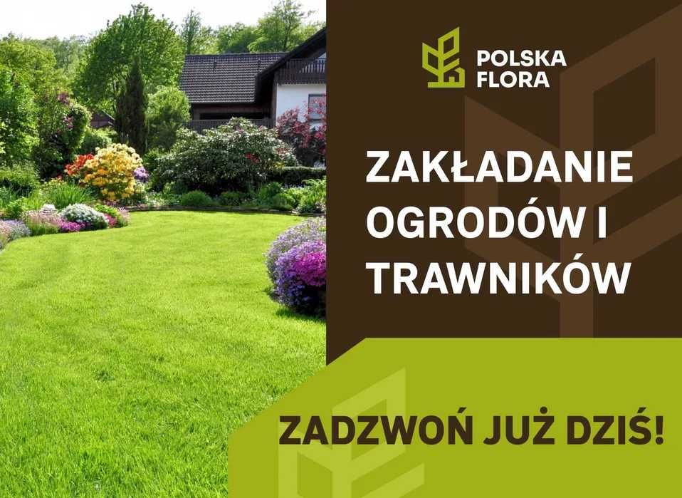 Zakładanie trawników, ogrodów, pielęgnacja ogrodu, koszenie trawy