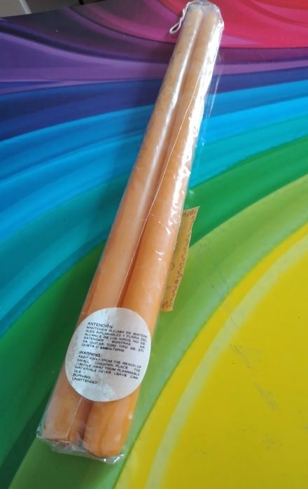 Par de velas perfumadas