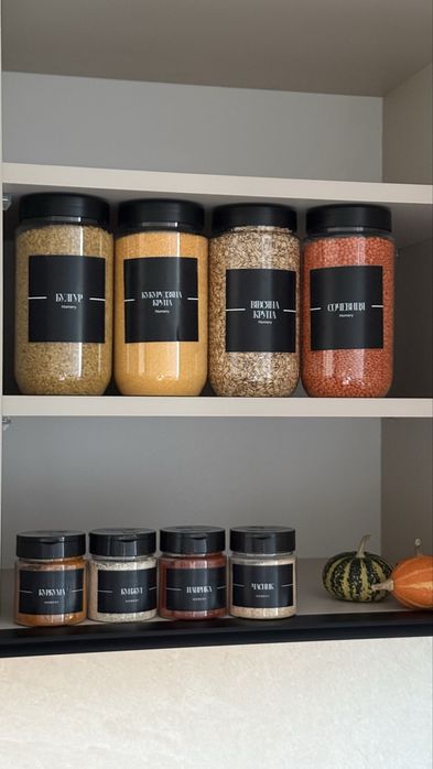 Баночки для сипучих