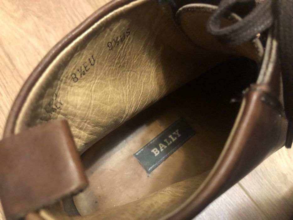 Bally шкіряні чоботи кожаные ботинки Ralph Santoni Tods