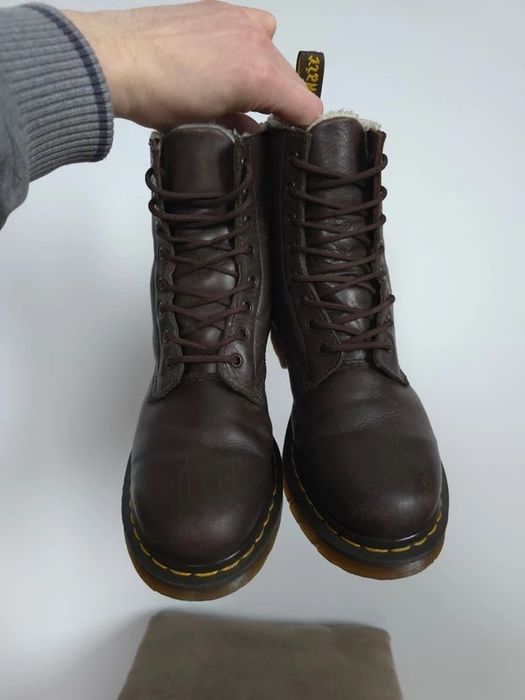Dr. Martens buty ocieplane zimowe za kostkę rozm. 40 glany skórzane