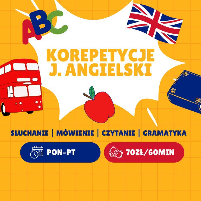 Korepetycje j. Angielski
