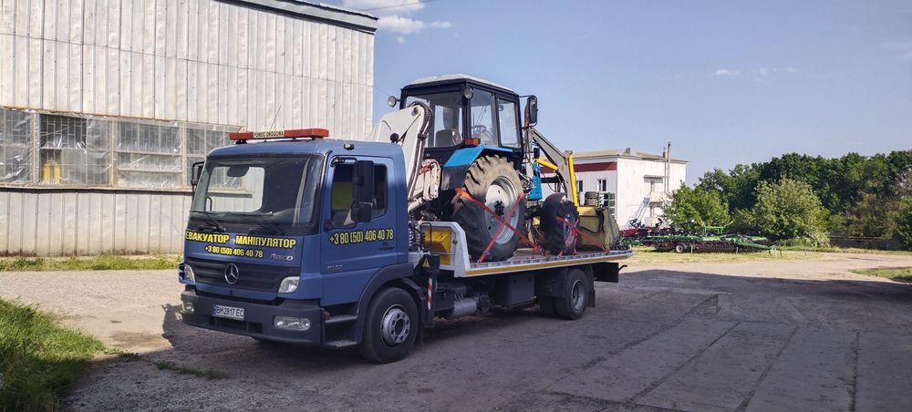 Послуги евакуатора та маніпулятора Суми і область.