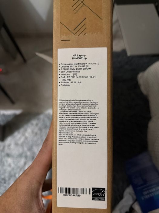 HP LapTop Prateado