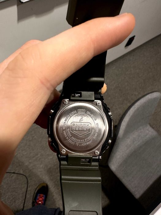 Чоловічий годинник Casio G-SHOCK GA-2100B (металевий)