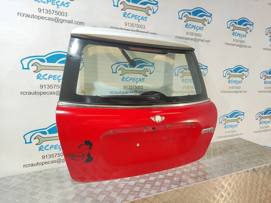 Tampa Porta Mala Mini R56 Cooper One Friso Spoiler 2006 - 2012