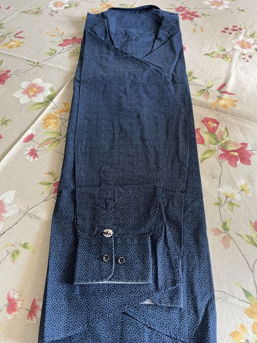 Camisa azul da Trussardi Jeans