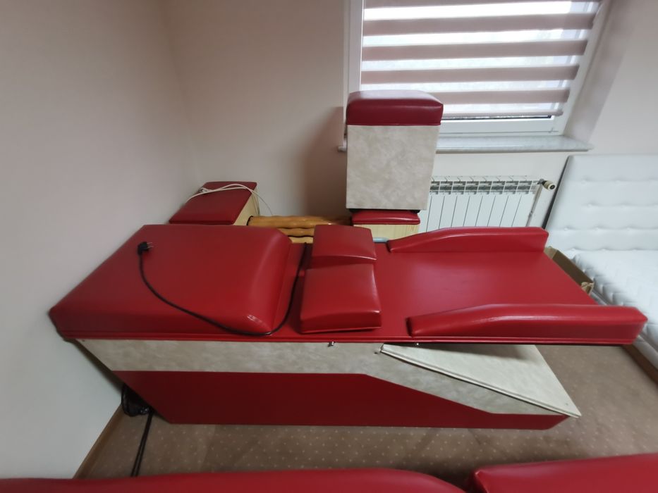 Łóżko do ćwiczeń rehabilitacyjne plecy barki pośladki slender life