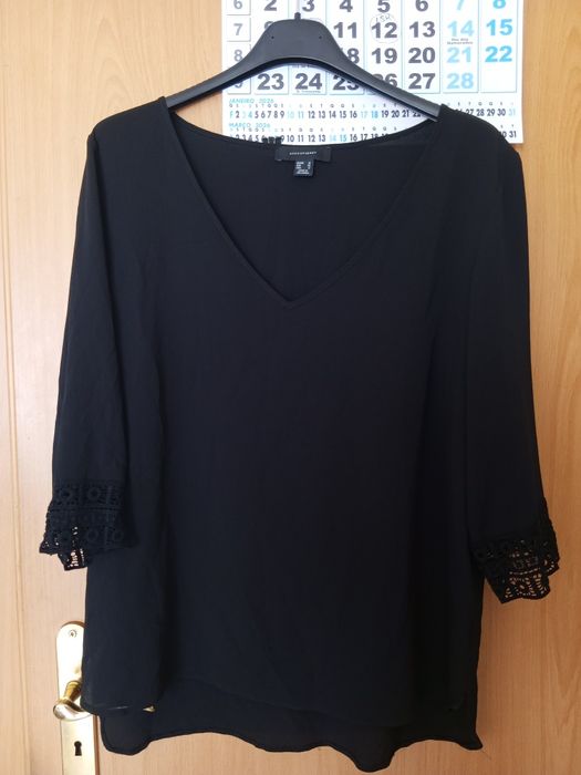 Blusa preta tamanho 44