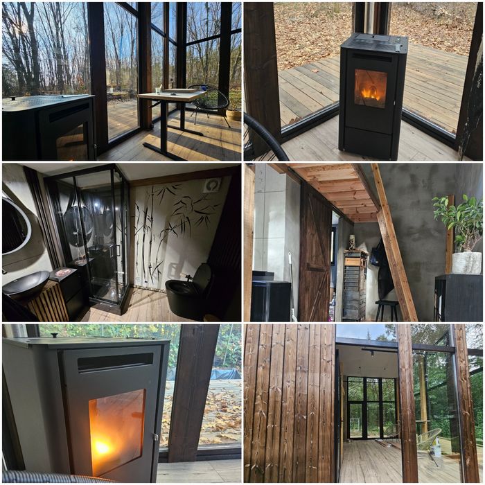 Domek całoroczny, modułowy, pracownia, atelier, studio