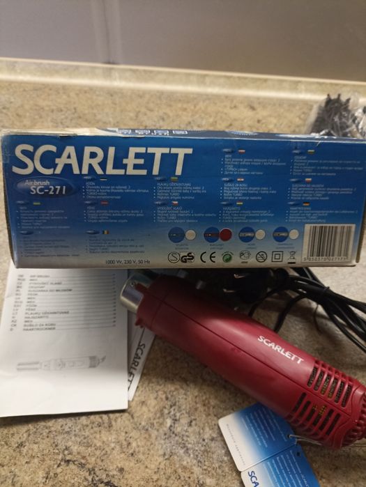 Плойк + фен фірма Scarlett