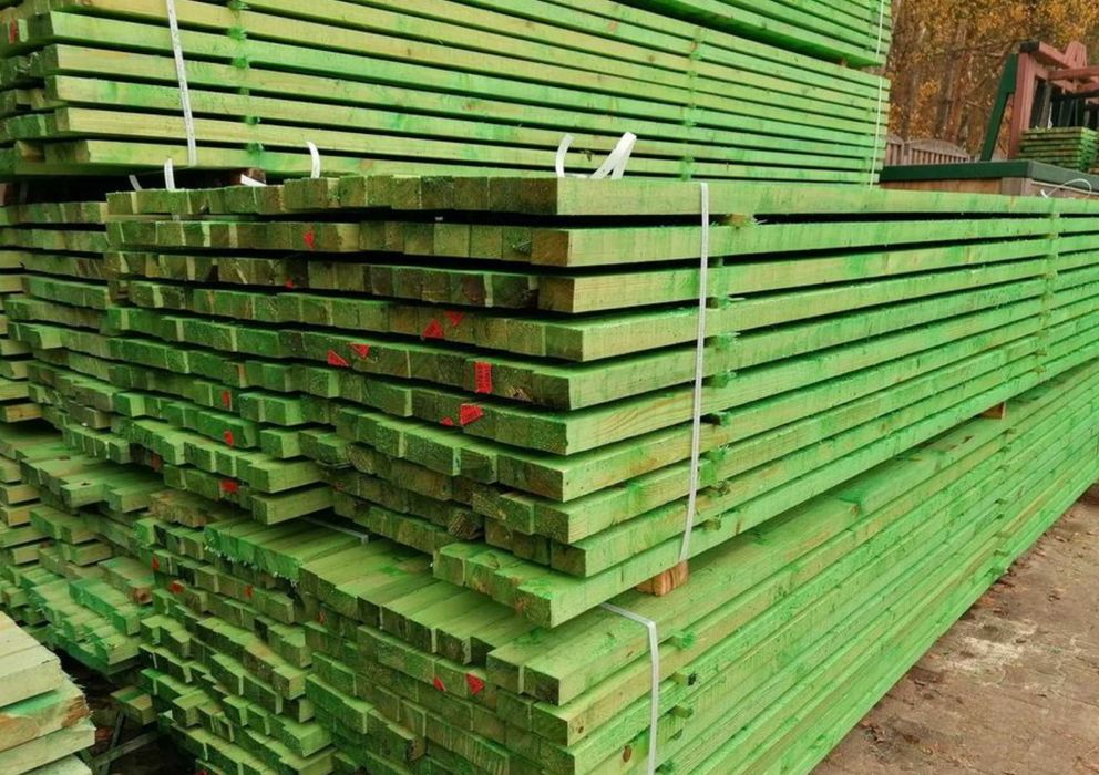 Łata 4x6 impregnowana.