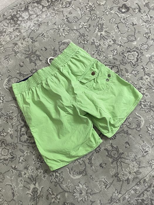 Zielone Szorty Krótkie Spodenki Kąpielówki Polo Ralph Lauren Rozmiar S