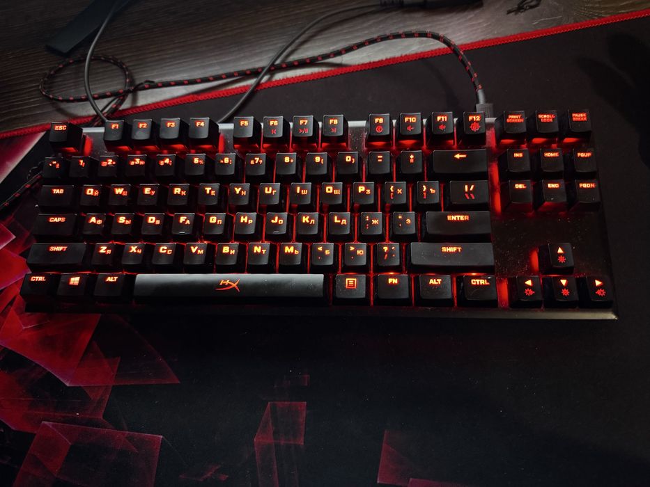 Клавіатура HyperX Alloy FPS Pro Cherry MX Red USB