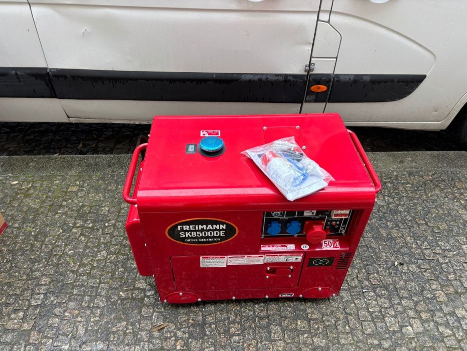 GERADORES DIESEL 6.5kW monofásico e trifásico