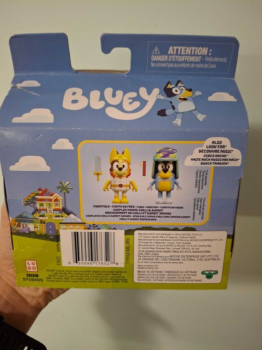 Fogirki bluey pieski z bajki