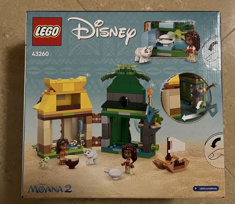 Lego 43260 Disney Princesa Mini Vaianas
