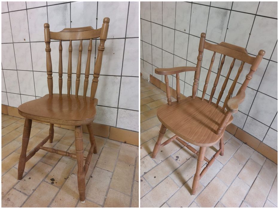 Krzesła vintage retro Prl