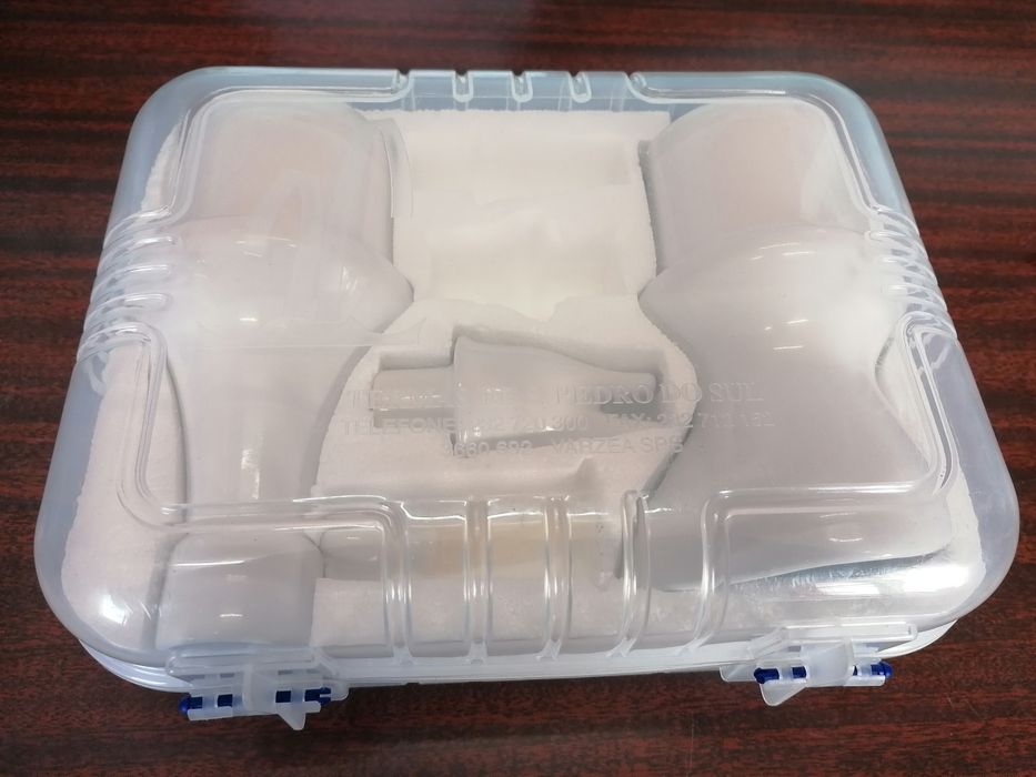 Mala kit respiratório para termas