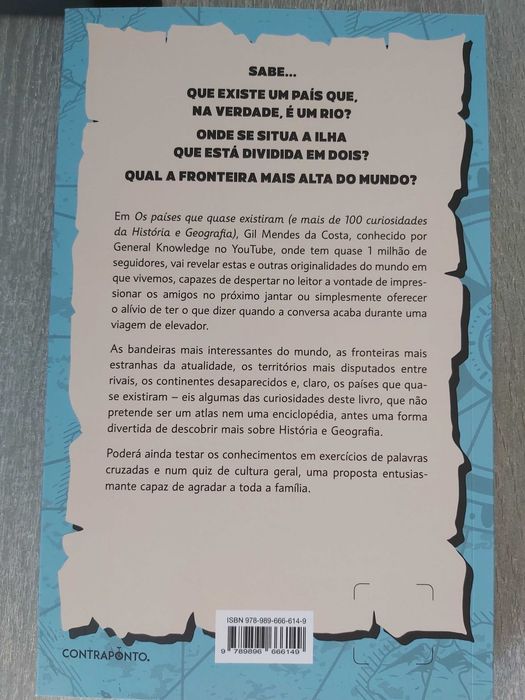 Os países que quase existiram.  Gil Mendes da Costa