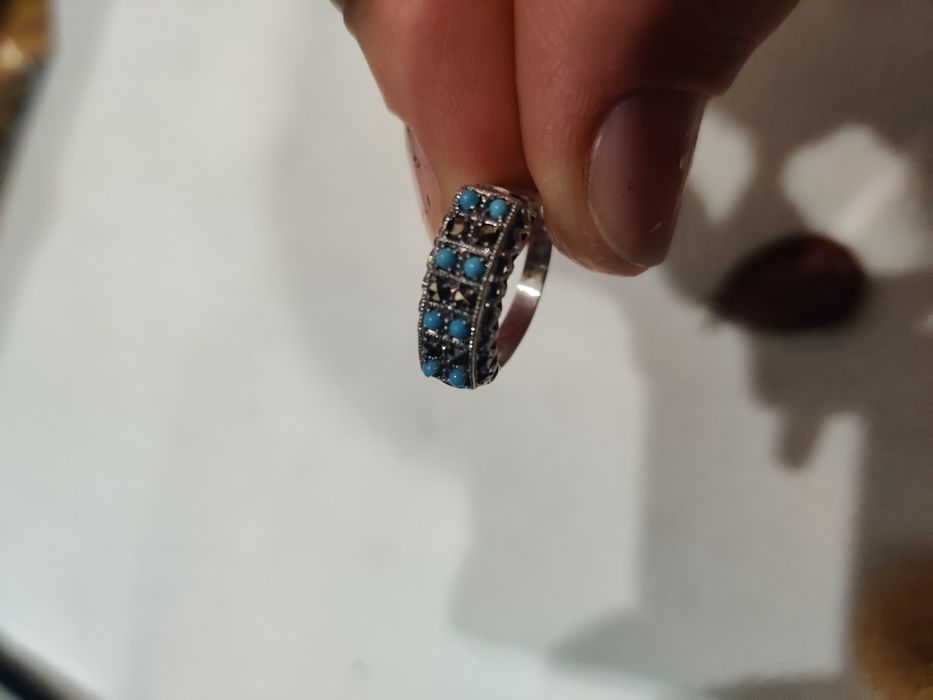 Серебро винтаж бижутерия кольцо брошь кулон