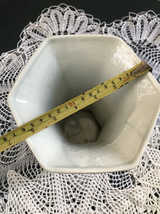 Ваза Делфт. Вінтажна ваза.