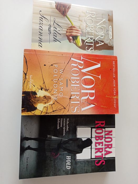 Zestaw 3 książek Nora Roberts