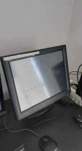 Zestaw sprzedażowo-magazynowy komputer x2 terminal POS dotykowy ekran