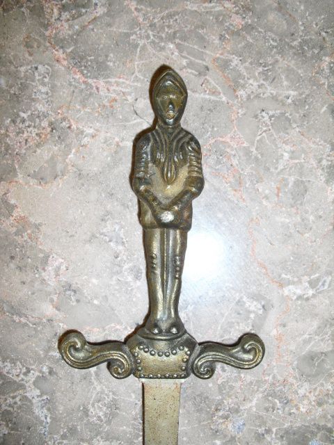 Abre cartas Guerreiro 32cm x 7cm