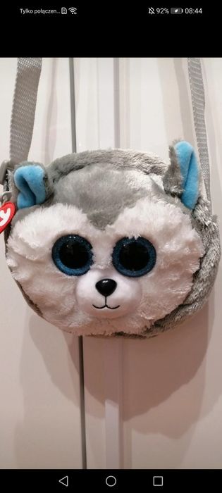 Torebka dziecięca pies Husky Ty nowa