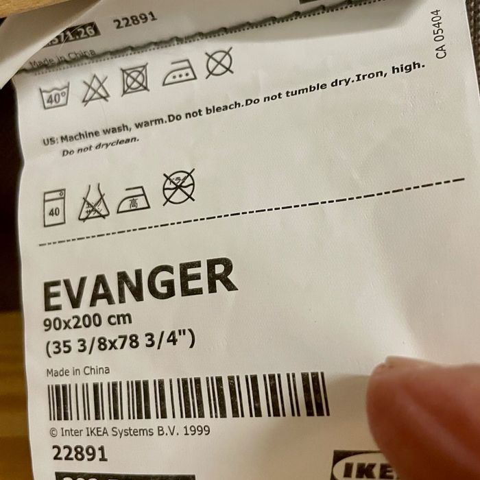 Sommier IKEA com colchão 90x200