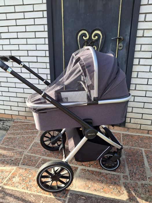 Коляска універсальна 3 в 1 CARRELLO Ultimo (2023) сіра