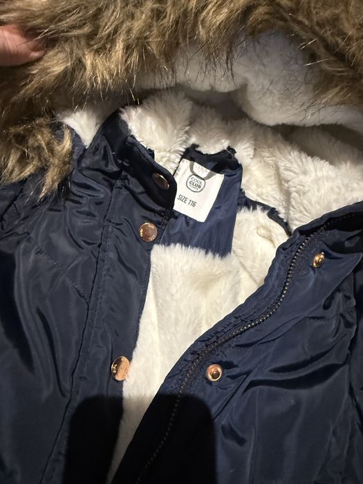 Plaszcz zimowy dla dziewczynki