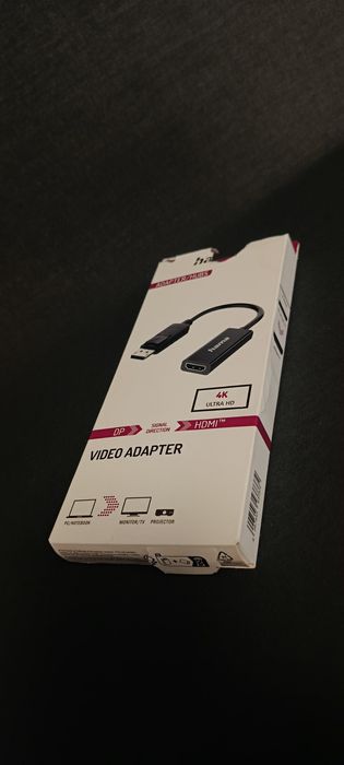 Nowy adapter wideo Hama DisplayPort na HDMI 4K
Nowy adapter wideo Hama
