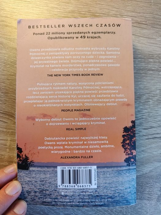 Gdzie śpiewają raki Delia Owens