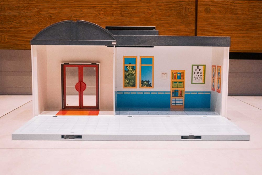 Playmobil zestaw szpital + akcesoria