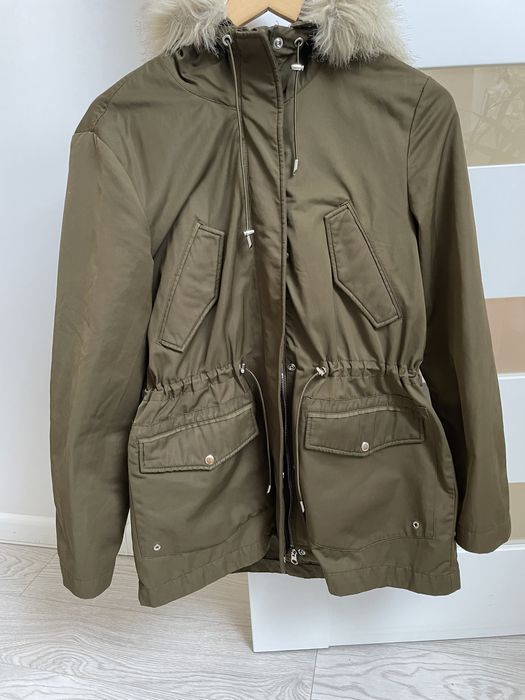 Kurtka puchowa, Zara, parka, 2w1