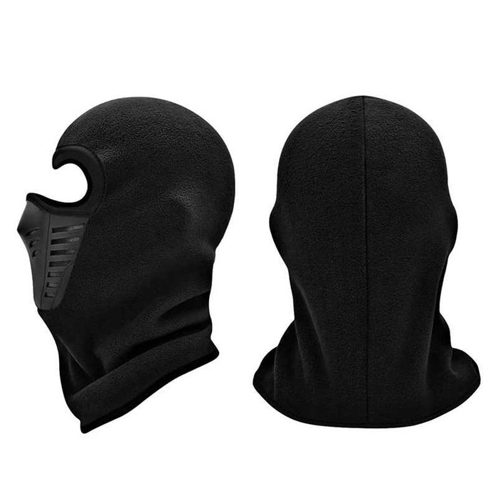 Balaclava com proteção em ABS - Tamanho único