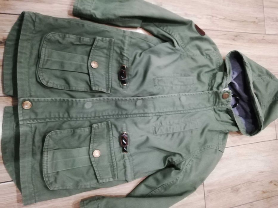 Kurtka dziecięca, parka, 122 cm, Reserved, khaki