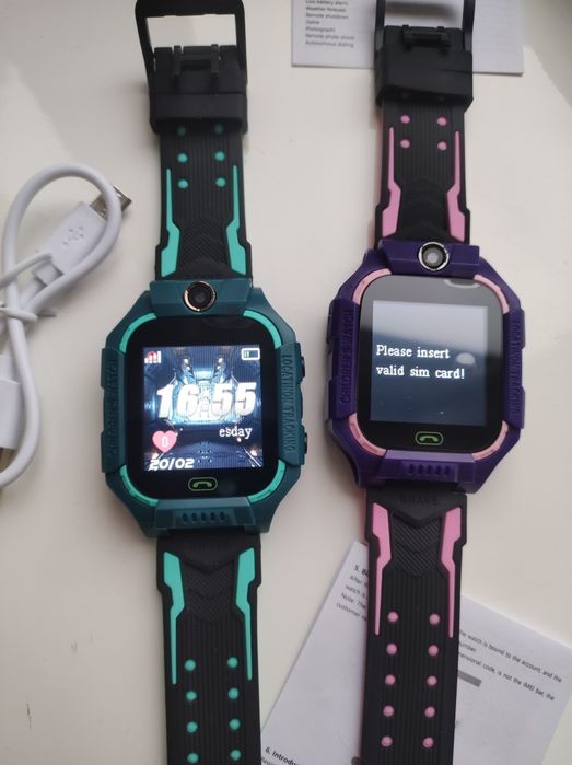 Дитячий смарт годинник з сім картою камерою відслідковувати gps sim 2G
