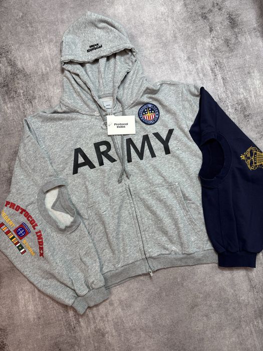 Зіп худі Protocol Index (Grailz Project G/R) Army S M L ERD