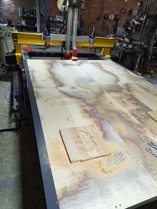 Великий Фрезер ЧПУ! 2 шпінделі 2.2