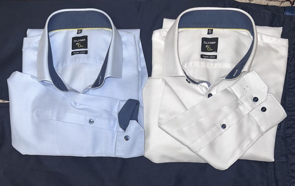 Чоловіча сорочка Olymp No. 6 super slim.
