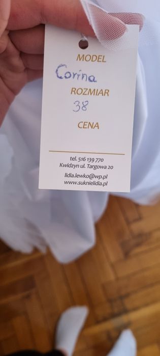 Suknia ślubna roz.38